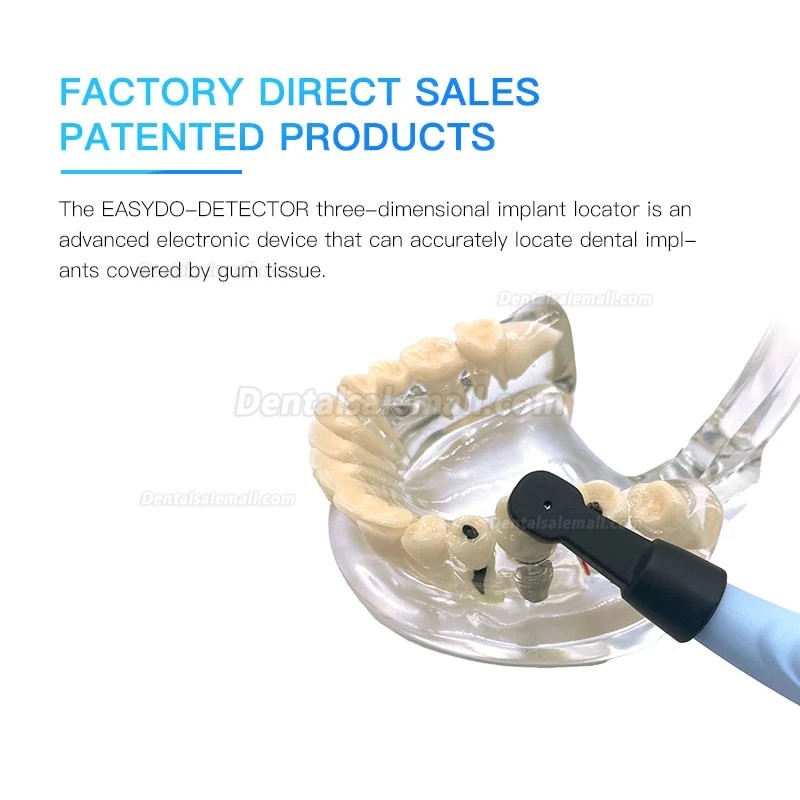 Dental Implant Locator Smart Finder Implant Detector Three-dimesonal Rotatabely Sensor